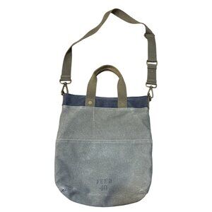 Feed 40 Canvas Crossbody Tote Bag With Adjustable Strap